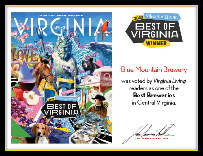 Official Best of Virginia 2023 Winner's Plaque, XL (26" x 20")