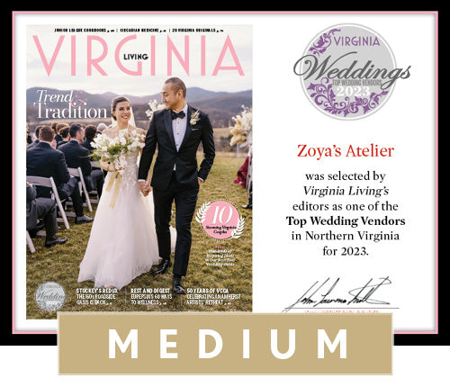 Official Top Wedding Vendors 2023 Plaque, M (13" x 10")