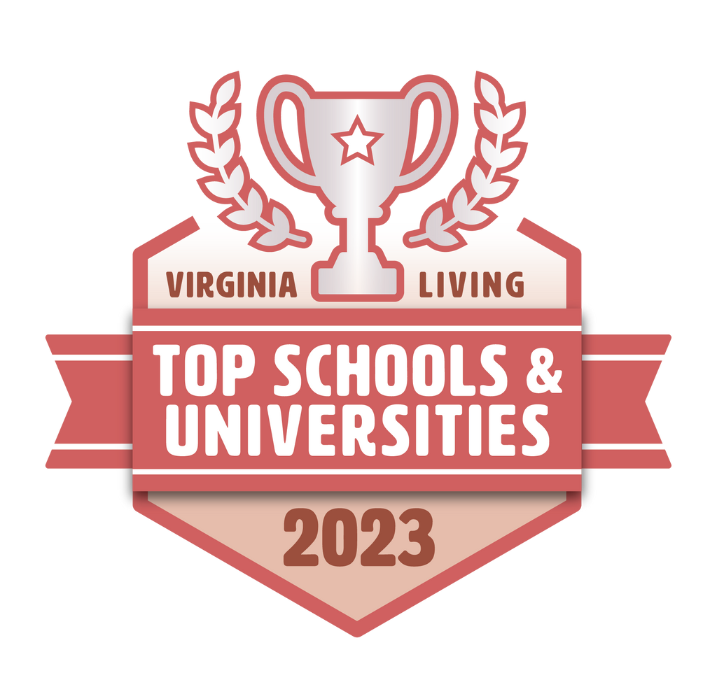 Official Top Schools & Universities 2023 Winner's Window Decal (3.5" diameter)