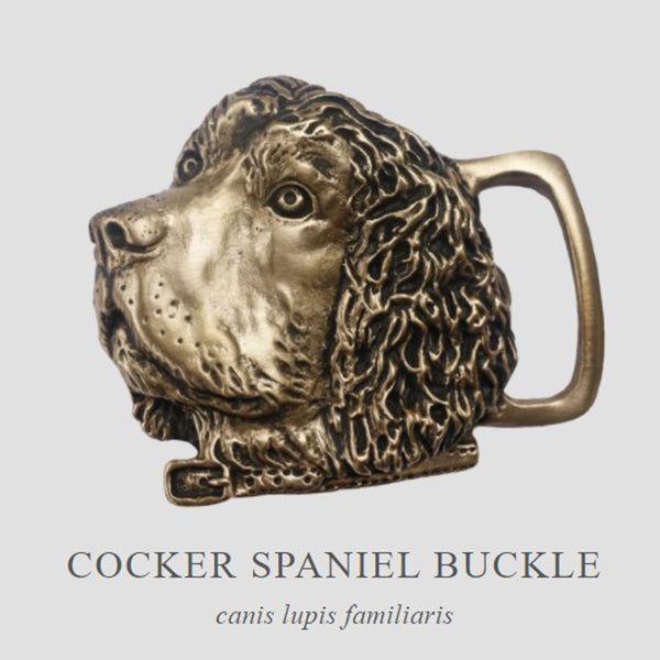 Cocker Spaniel Belt Buckle & Bottle Opener