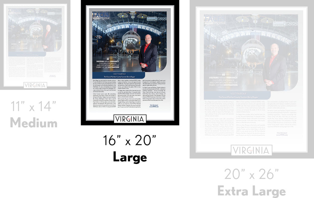 Official FACES Profile 2025 Plaque, L (16" x 20")