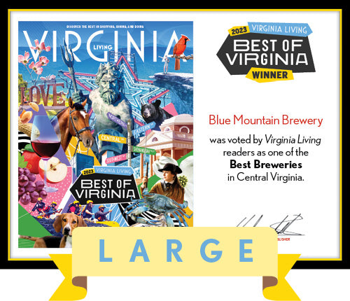 Official Best of Virginia 2023 Winner's Plaque, L (19.75" x 15")