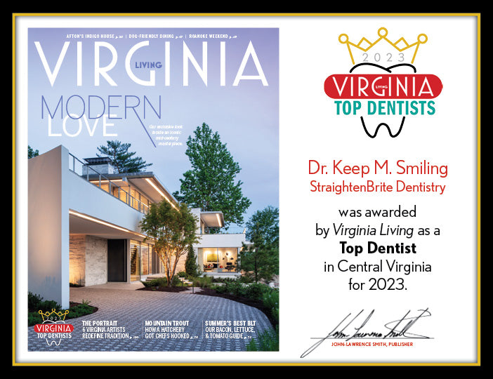 Official Top Dentists 2023 Winner's Plaque, M (13" x 10")