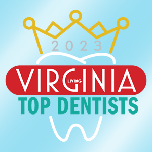 Official Top Dentists 2023 Winner's Window Decal (3.5" square)