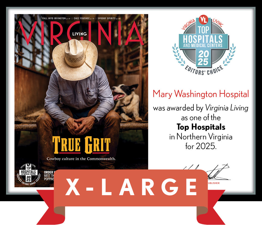Official Top Hospitals 2025 Winner's Plaque, XL (26" x 20")