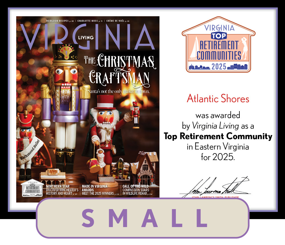Official Top Retirement Communities 2025 Winner's Plaque, S (9.75" x 7.5")
