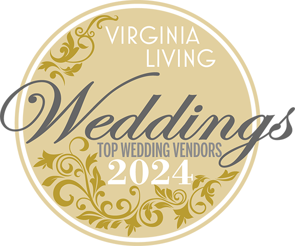 Official Top Wedding Vendors 2024 Winner's Window Decal (3.5" x 3.5")