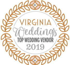Top Wedding Vendors 2019 Winner's Window Decal (4" x 4")