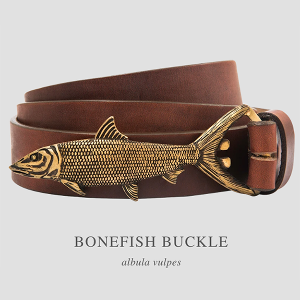 Bonefish Belt Buckle & Bottle Opener
