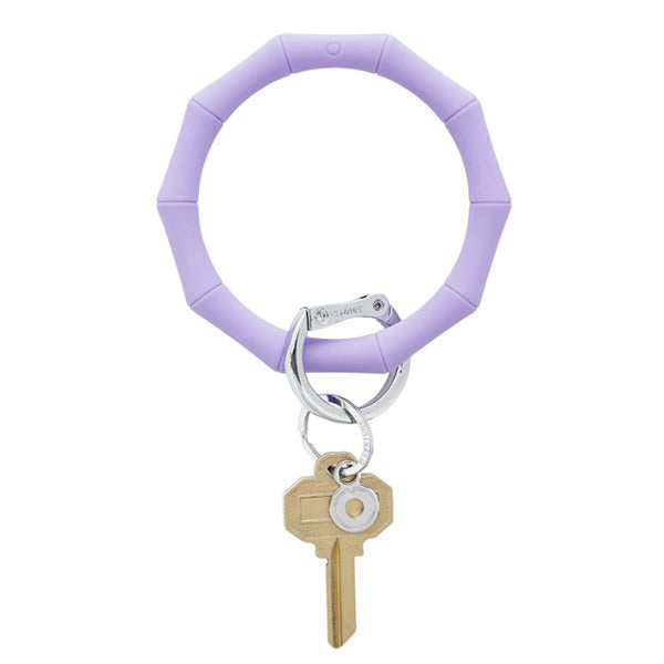 Big O® Bamboo Keyring, Silicone