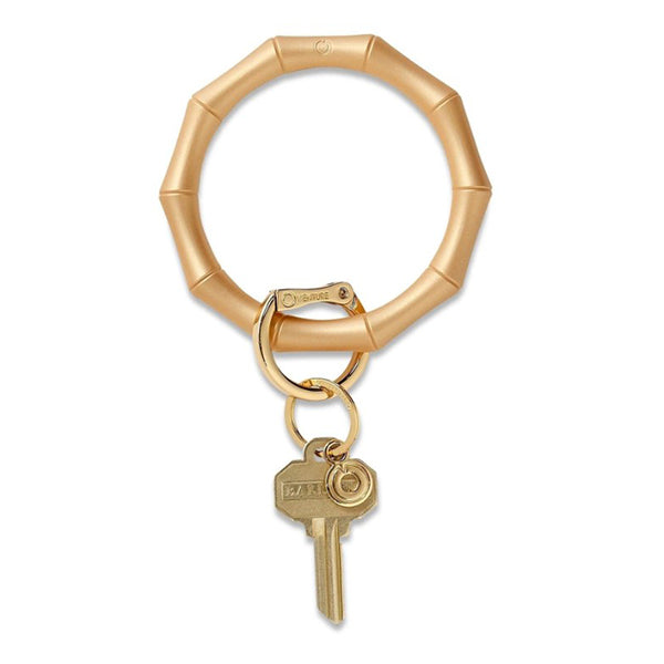 Big O® Bamboo Keyring, Silicone