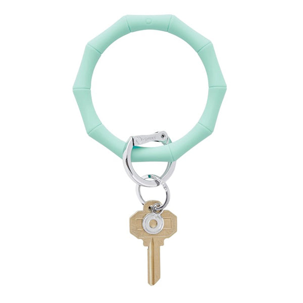 Big O® Bamboo Keyring, Silicone