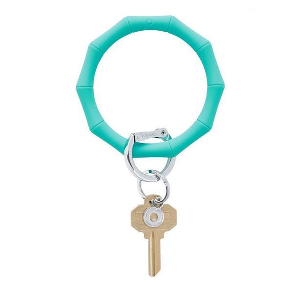 Big O® Bamboo Keyring, Silicone