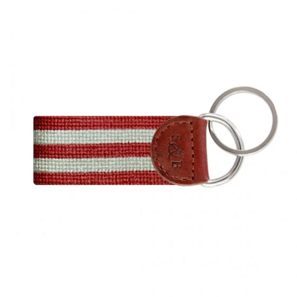 Stars and Stripes Needlepoint Key Fob, Multi