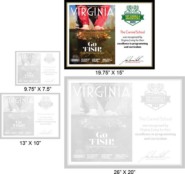 Official Top Schools & Universities Winner's Plaque, L (19.75" x 15")