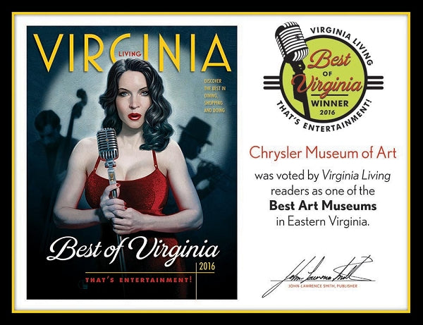 Official Best of Virginia 2016 Winner's Plaque, S (9.75" x 7.5")