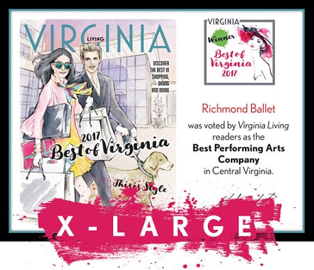 Official Best of Virginia 2017 Plaque, XL (26" x 20")