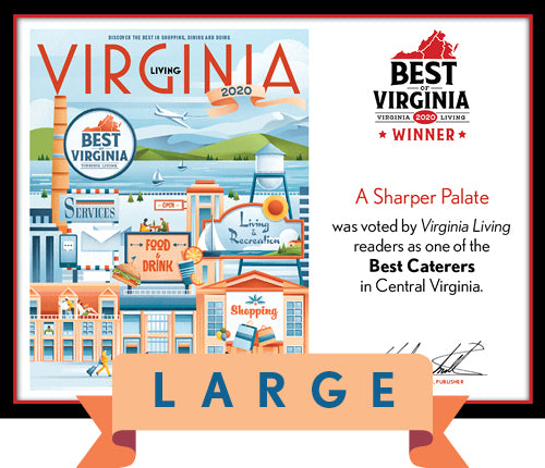 Official Best of Virginia 2020 Winner's Plaque, L (19.75" x 15")