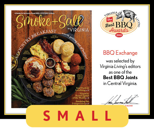 Official Best BBQ Awards 2019 Winner's Plaque, S (9.75" x 7.5")