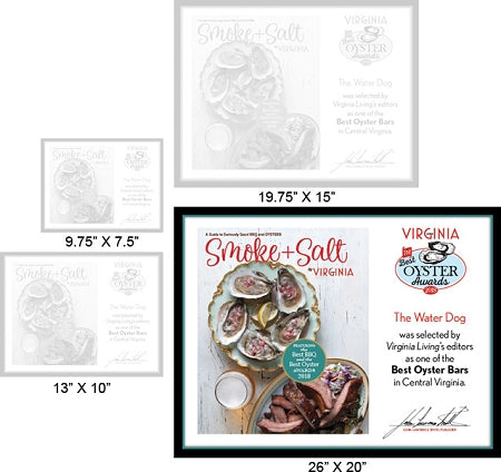 Official Best BBQ Awards 2018 Winners Plaque, XL (26" x 20")