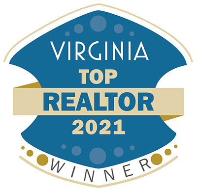 Top Realtor 2021 Winner's Window Decal (3.5" diameter)