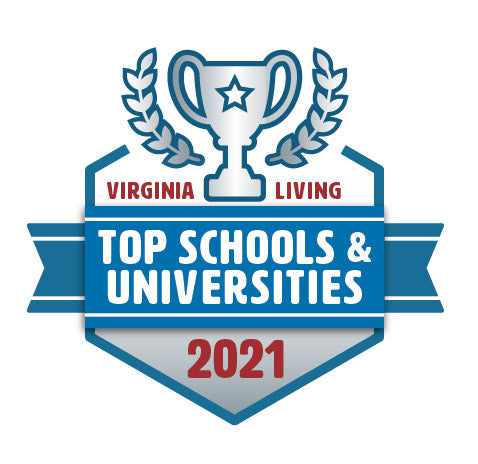 Top Schools & Universities 2021 Winner's Window Decal (3.5" diameter)