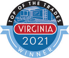 Official Top of the Trades 2021 Winner's Window Decal (3.5" diameter)