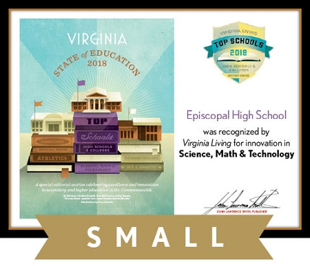 Official State of Education 2018 Winner's Plaque, S (9.75" x 7.5")