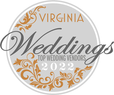 Top Wedding Vendors 2022 Winner's Window Decal (3.5" x 3.5")