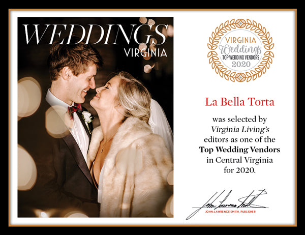 Official Top Wedding Vendors 2020 Plaque, XL (26" x 20")