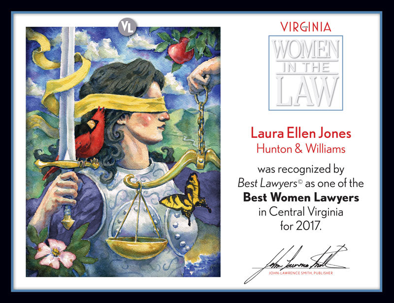 Official Best Women Lawyers 2017 Plaque, XL (26" x 20")